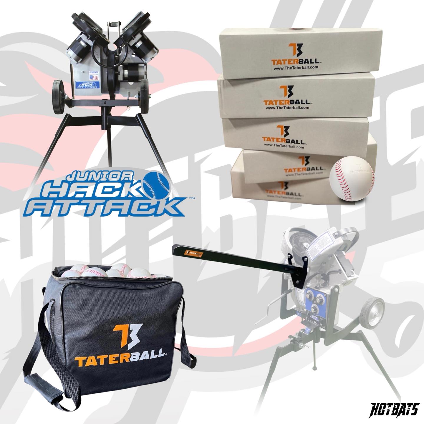 Hack Attack Junior - Baseball PACKAGE DEAL