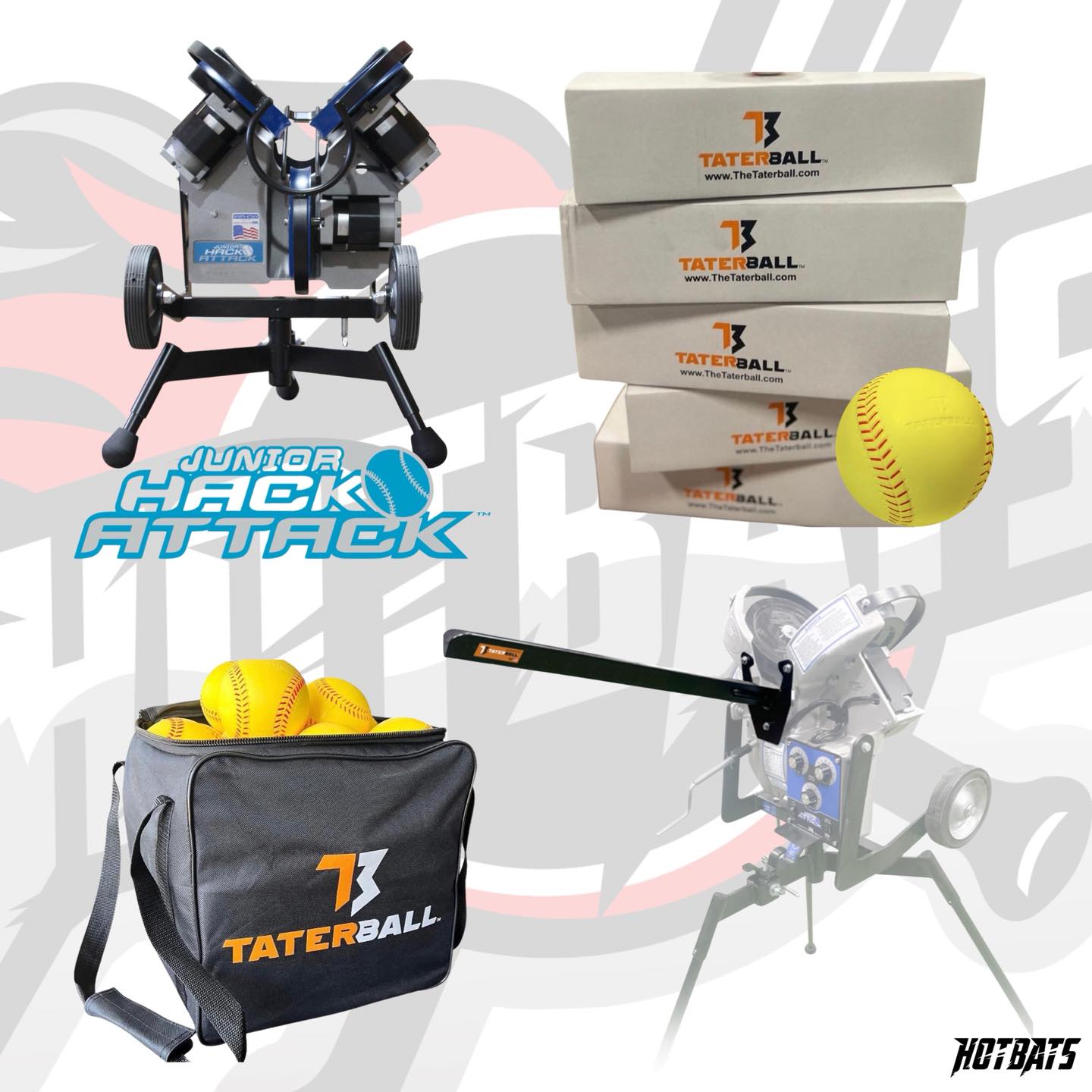 HACK ATTACK JUNIOR - SOFTBALL PACKAGE DEAL