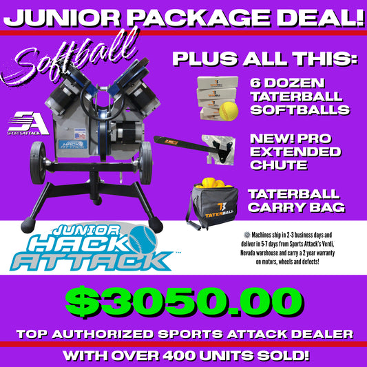HACK ATTACK JUNIOR - SOFTBALL PACKAGE DEAL