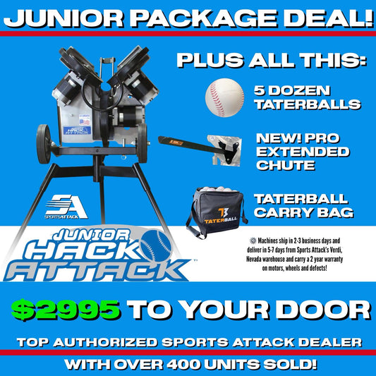 Hack Attack Junior - Baseball PACKAGE DEAL