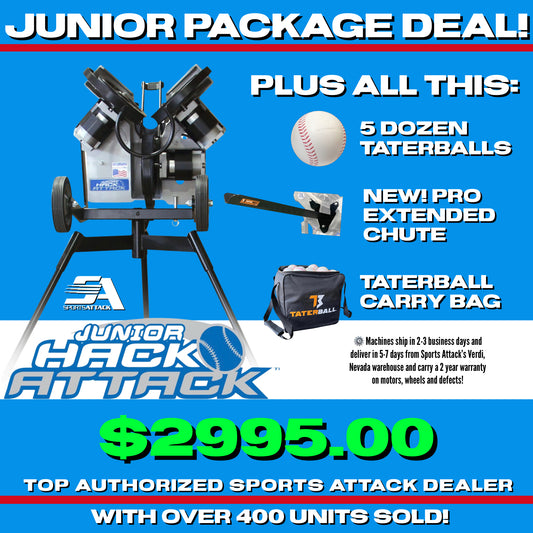 Hack Attack Junior - Baseball PACKAGE DEAL
