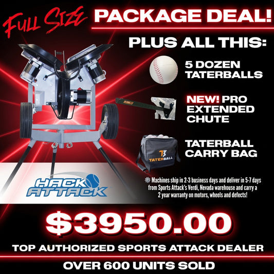 Hack Attack Full Size - Baseball PACKAGE DEAL