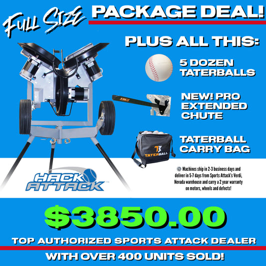 Hack Attack Full Size - Baseball PACKAGE DEAL