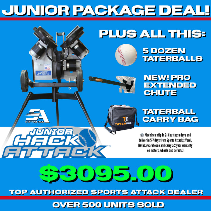 Hack Attack Pitching Machines – Baseball & Softball Training – HotBats ...