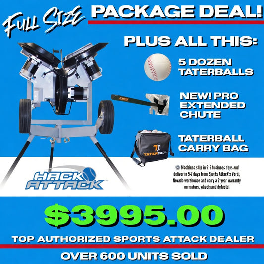 Hack Attack Full Size - Baseball PACKAGE DEAL