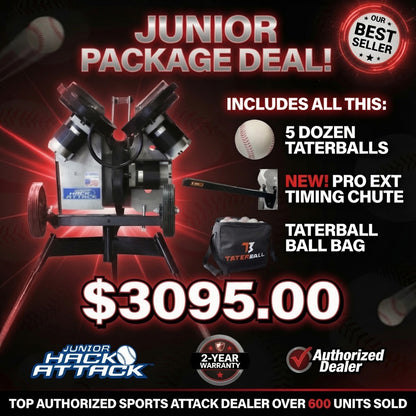 Hack Attack Junior - Baseball PACKAGE DEAL