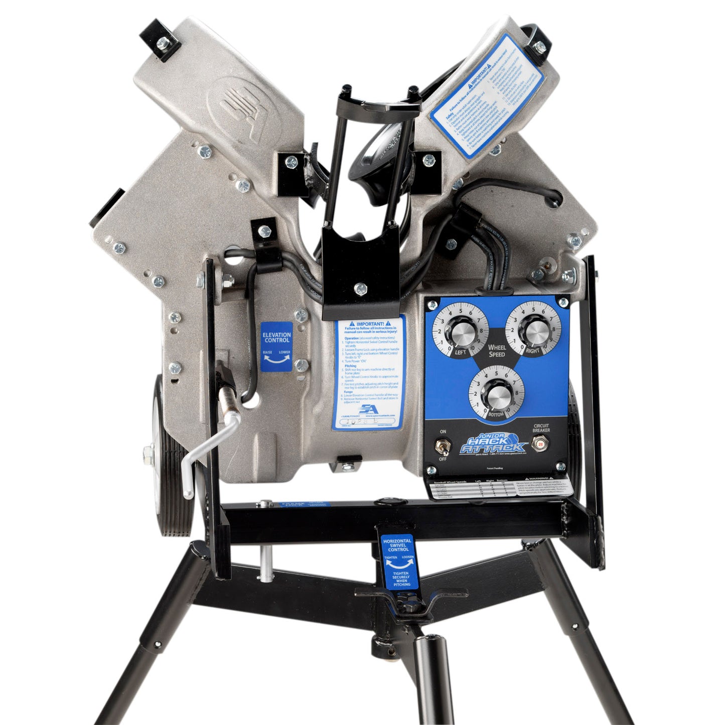 Junior Hack Attack Baseball Pitching Machine - Machine Only
