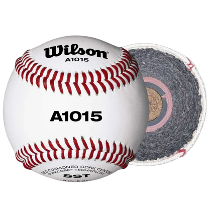 Wilson A1015 (NFHS Stamped) Game Baseballs Full Case (10 DOZEN)