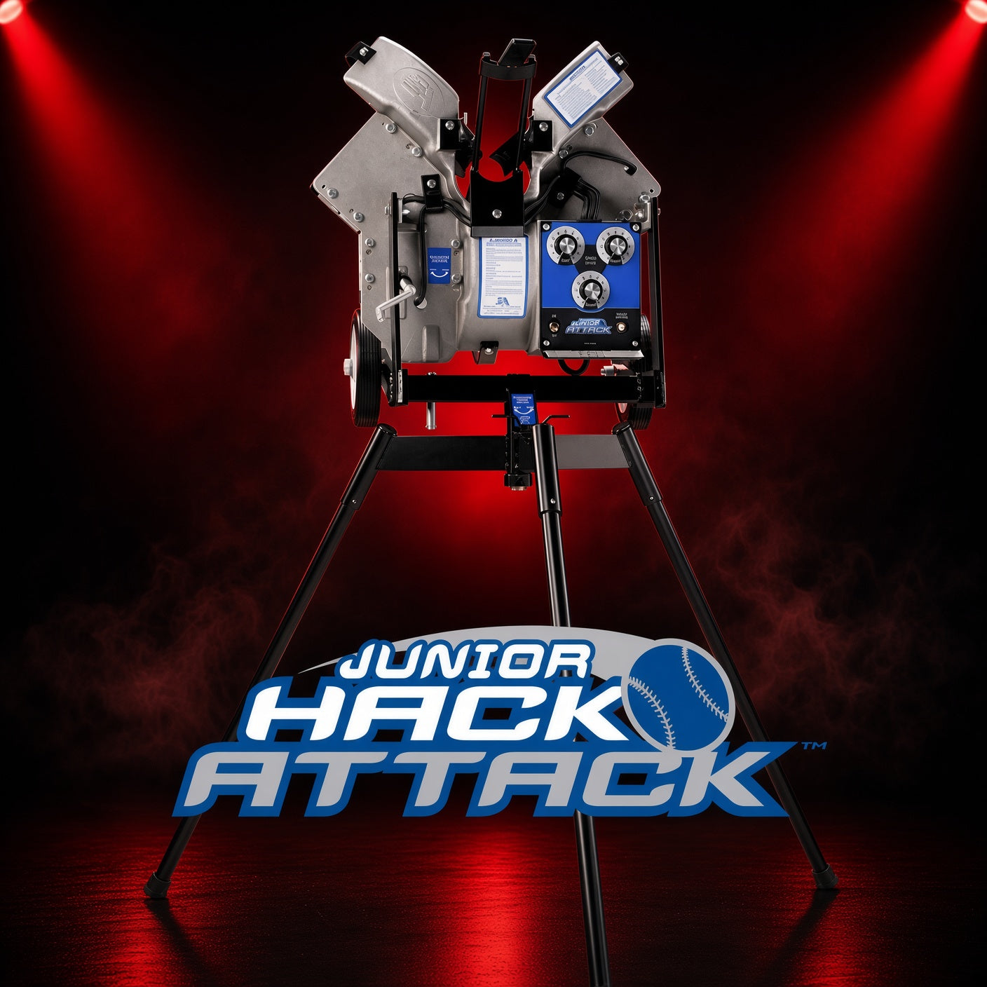 Junior Hack Attack Baseball Pitching Machine - Machine Only